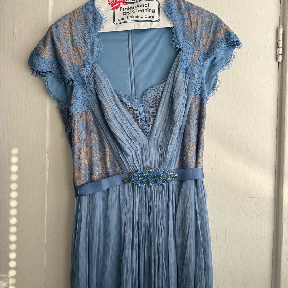 Tadashi Shoji Blue Gown